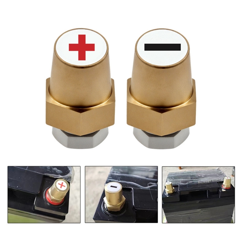Battery Terminal Clamps Quick Release Brass - 1 para szybkozamykacza 12V 24V zaciski