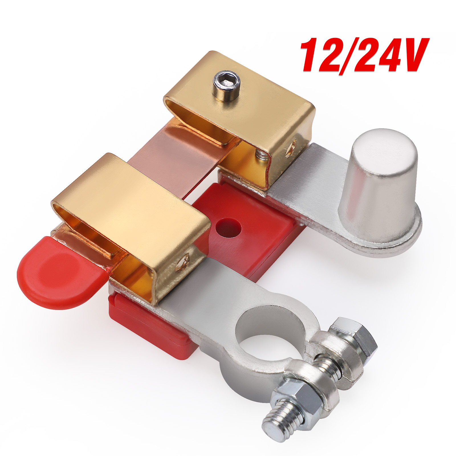 Battery Disconnect Switch Master Cut Off - Wyłącznik akumulatora 12V 24V do samochodów,