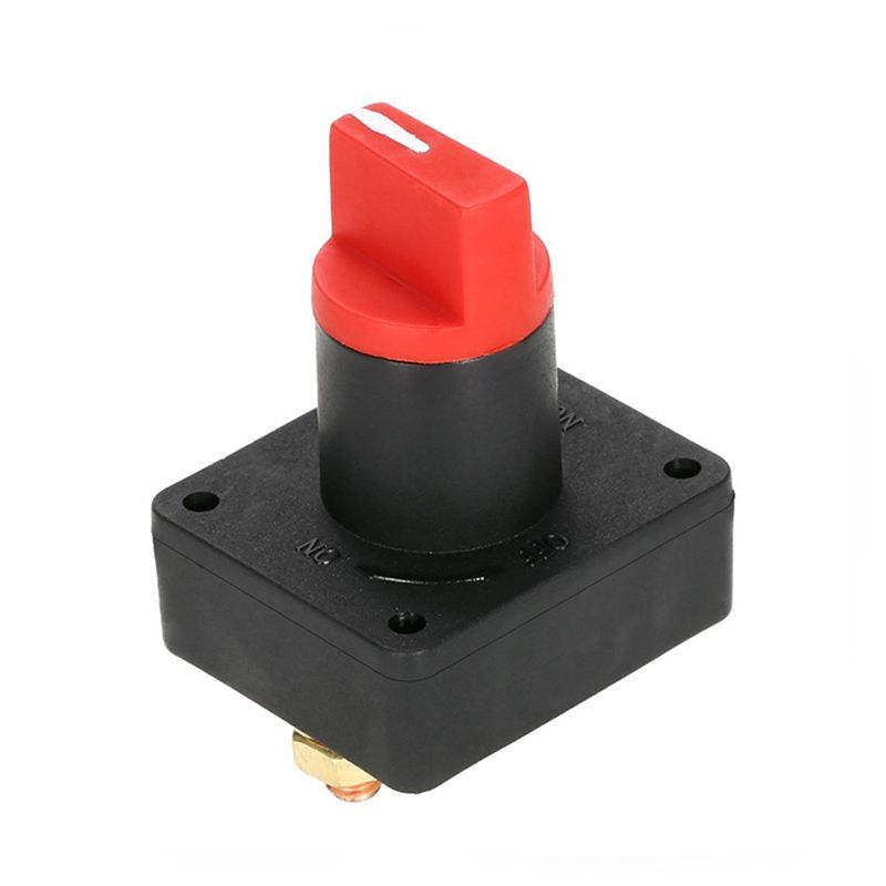 Battery Disconnect Switch Master Cut Off - Niezawodny, wielofunkcyjny wyłącznik zasilania z obrotowym