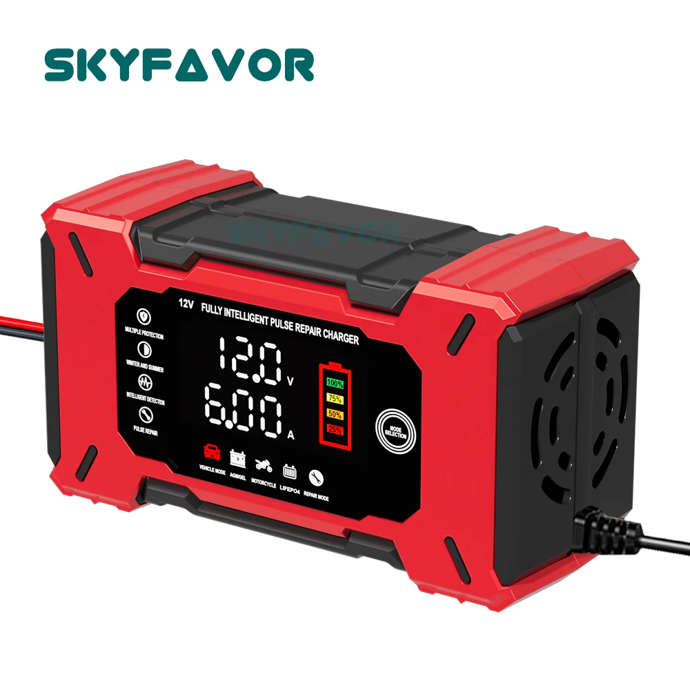 Lifepo4 Battery Charger Smart Automatic - Automatyczna inteligentna ładowarka do akumulatorów 12V