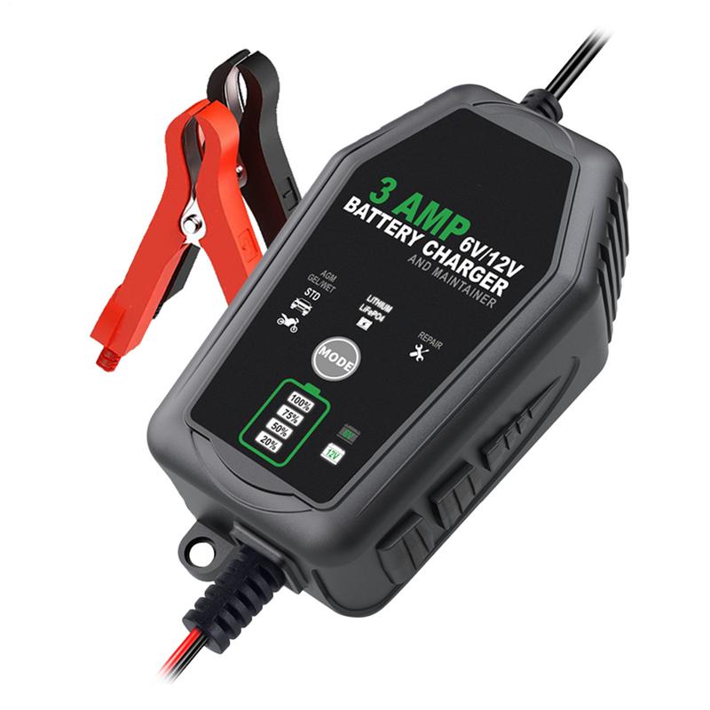 Lifepo4 Battery Charger Smart Automatic - 3000mA 6V 12V W pełni automatyczna