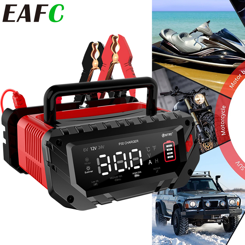EAFC 30A W pełni automatyczna  – Lifepo4 Battery Charger Smart Automatic recenzja i cena