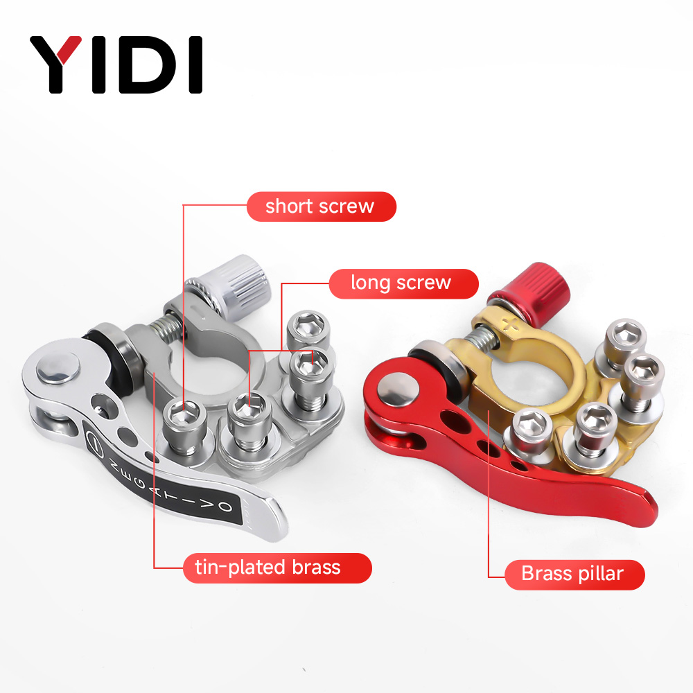 2 sztuki – złączka do akumulat – Battery Terminal Clamps Quick Release Brass recenzja i cena