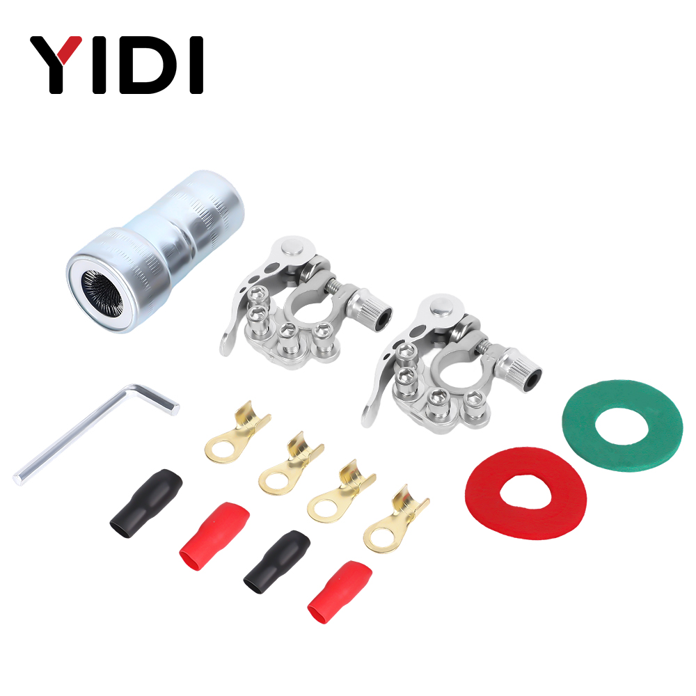 2 sztuki – złączka do akumulat – Battery Terminal Clamps Quick Release Brass recenzja i cena