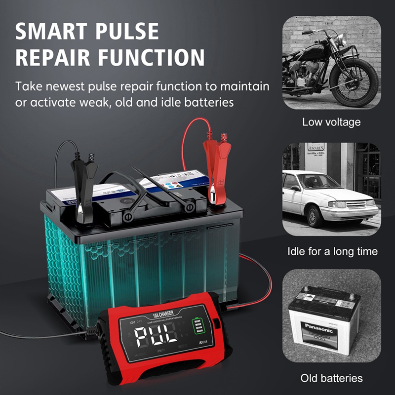 Automatyczna ładowarka 10A do  – Lifepo4 Battery Charger Smart Automatic recenzja i cena