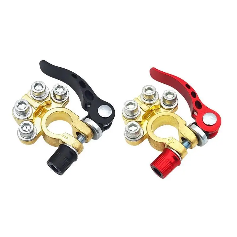 Zacisk akumulatora z mosiądzu, – Battery Terminal Clamps Quick Release Brass recenzja i cena