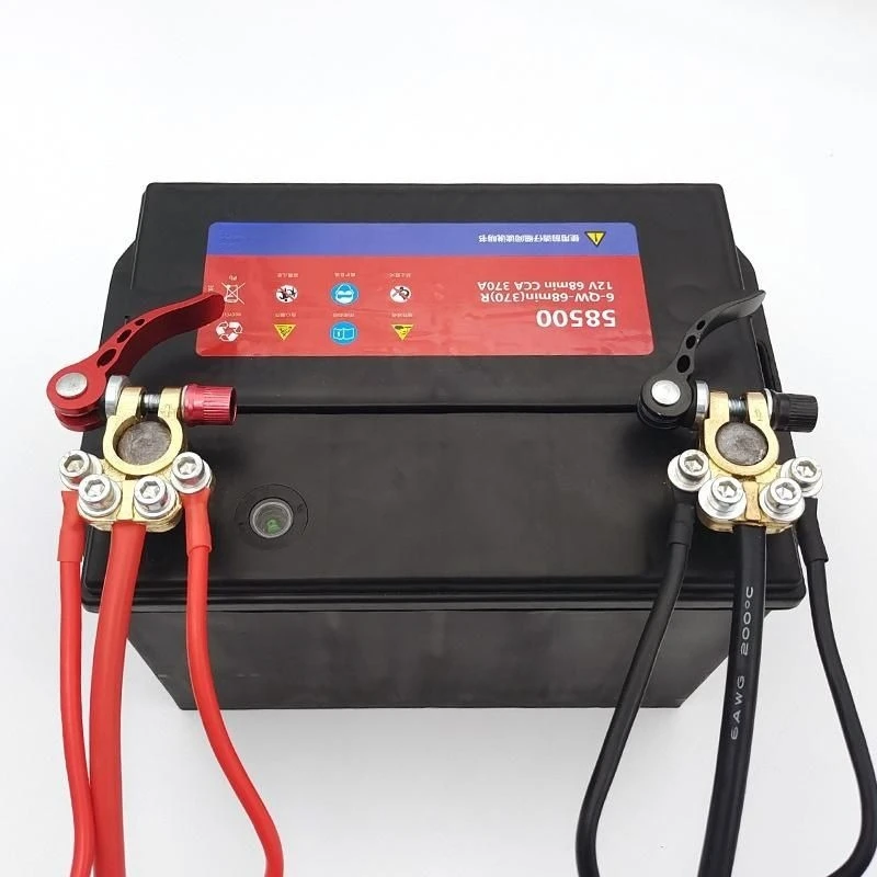 Zacisk akumulatora z mosiądzu, – Battery Terminal Clamps Quick Release Brass recenzja i cena