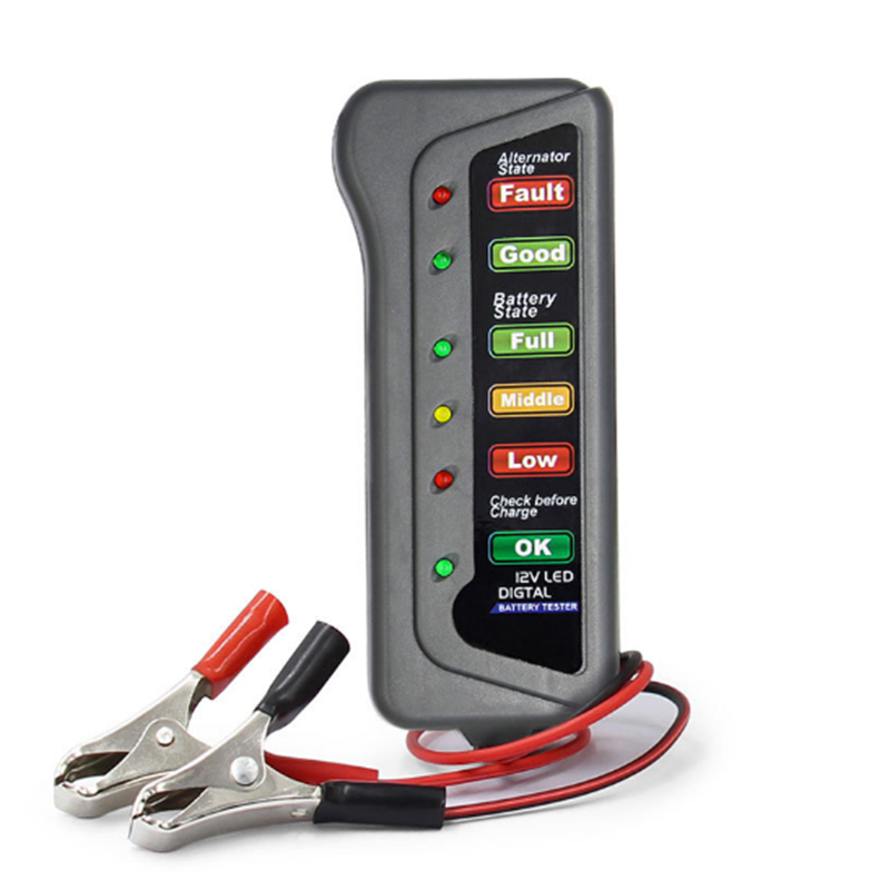 Tester akumulatora samochodowe – Alternator Tester Digital Diagnostic Tool recenzja i cena