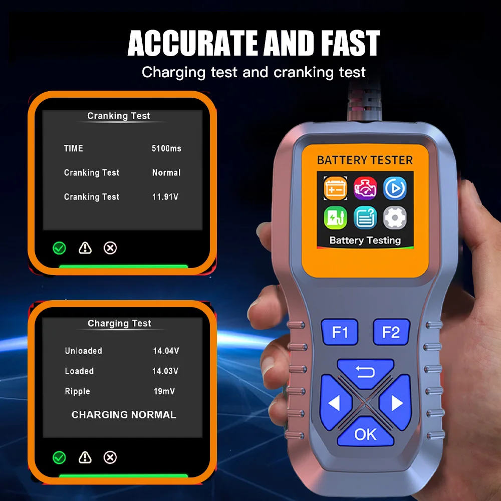 Tester akumulatorów samochodow – Alternator Tester Digital Diagnostic Tool recenzja i cena