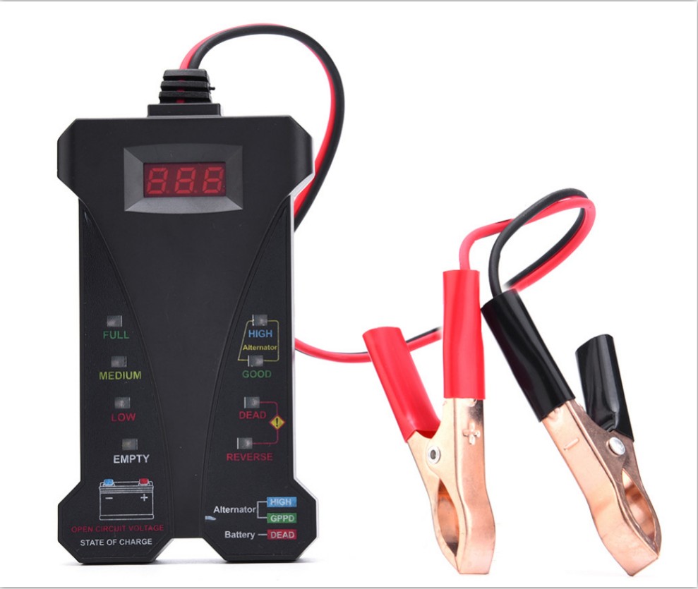 Gorąca sprzedaż 12V inteligent – Alternator Tester Digital Diagnostic Tool recenzja i cena