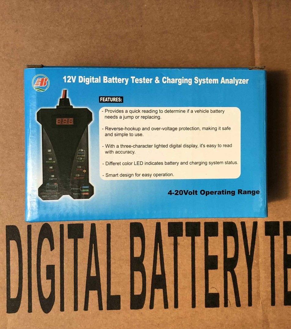 Gorąca sprzedaż 12V inteligent – Alternator Tester Digital Diagnostic Tool recenzja i cena