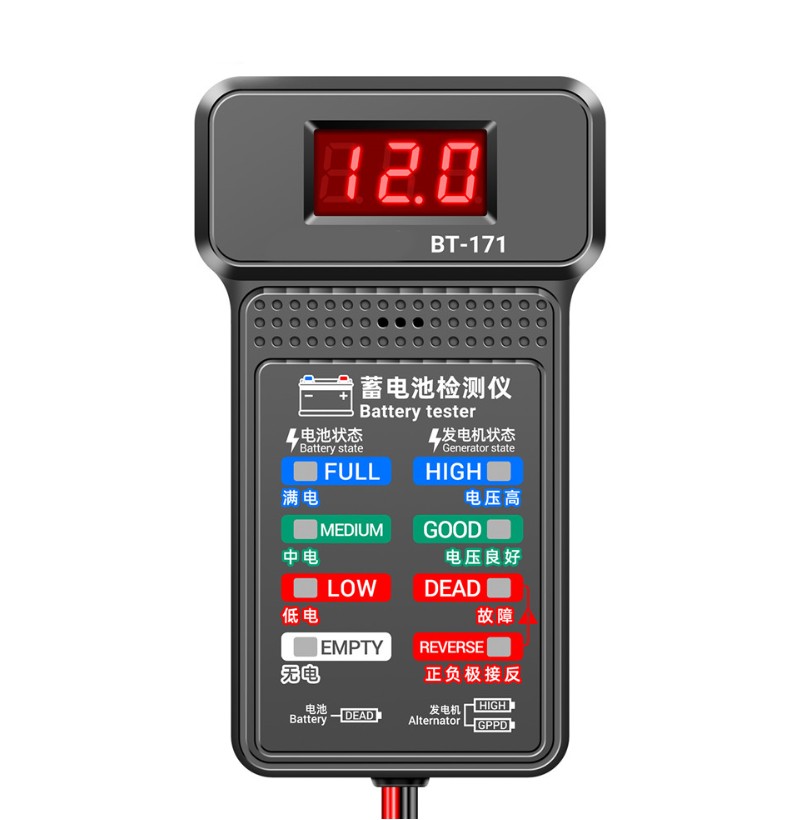 Tester akumulatora samochodowe – Car Battery Load Tester Digital Cranking recenzja i cena