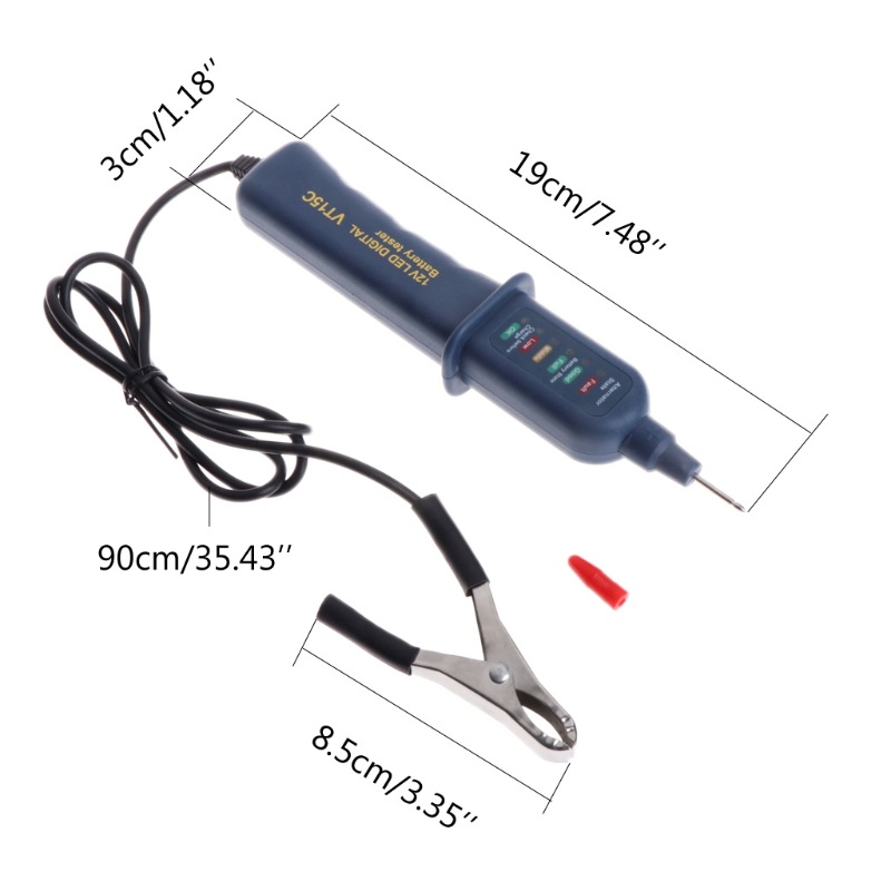 Mini 12V Tester akumulatora sa – Alternator Tester Digital Diagnostic Tool recenzja i cena
