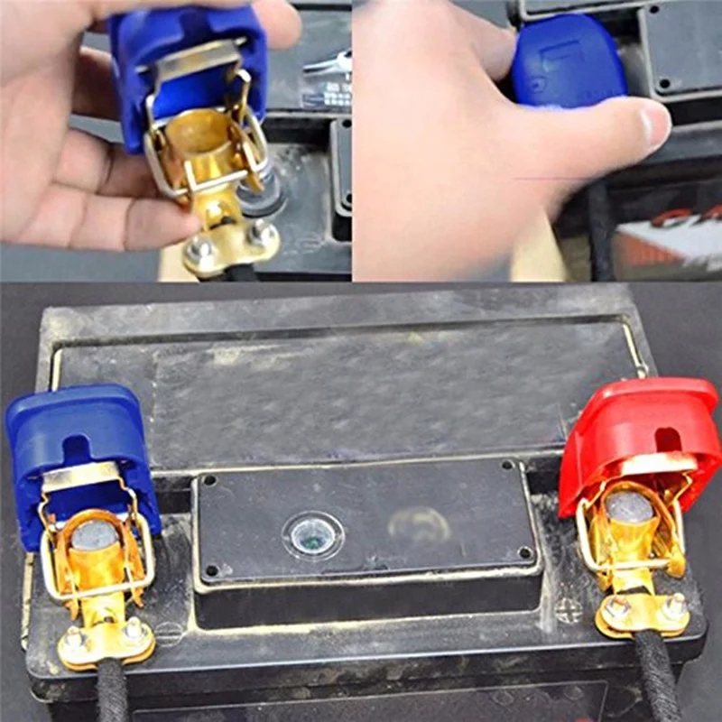 Uniwersalne 1 para szybkozłącz – Battery Terminal Clamps Quick Release Brass recenzja i cena