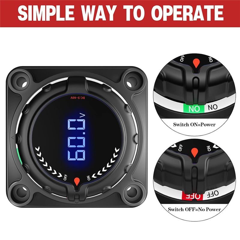Wyłącznik akumulatora AB98 z w – Battery Disconnect Switch Master Cut Off recenzja i cena