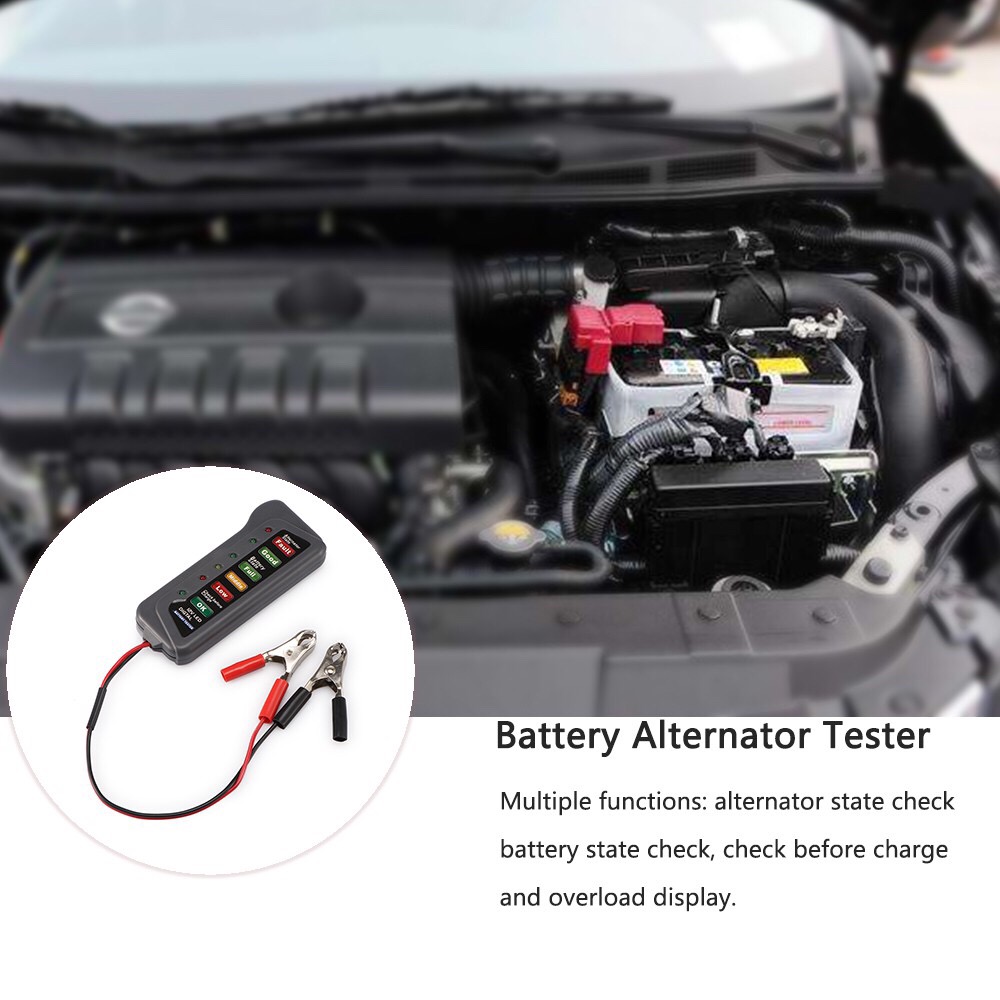Tester akumulatora samochodowe – Alternator Tester Digital Diagnostic Tool recenzja i cena