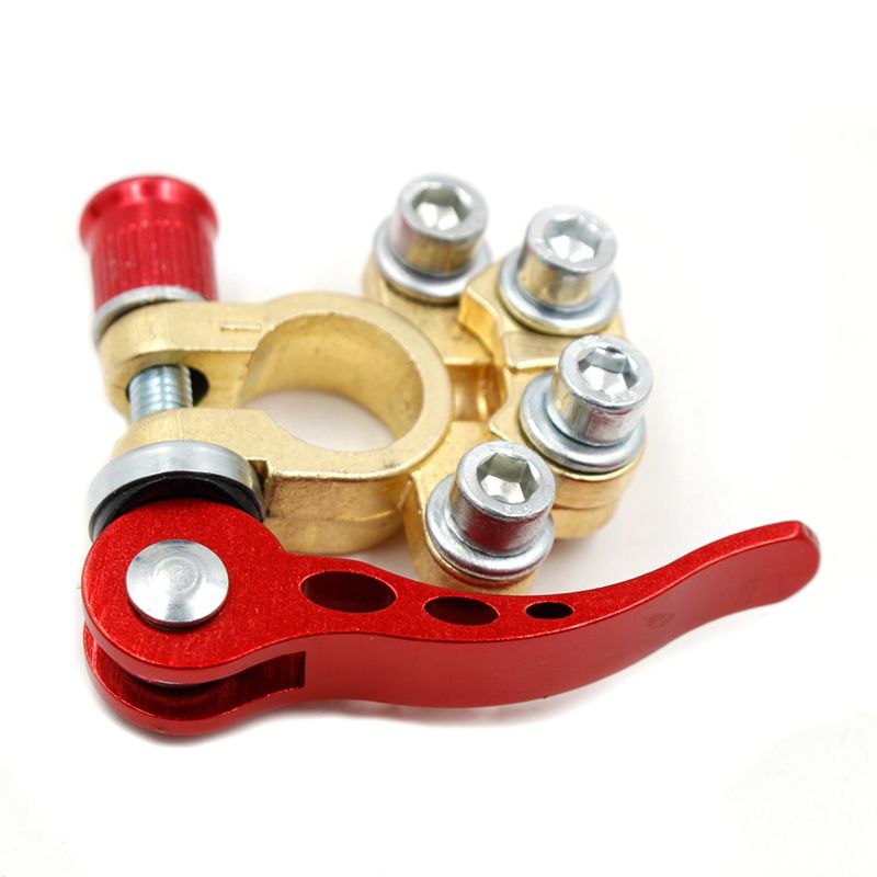 2x Zaciski akumulatorowe 12V 2 – Battery Terminal Clamps Quick Release Brass recenzja i cena