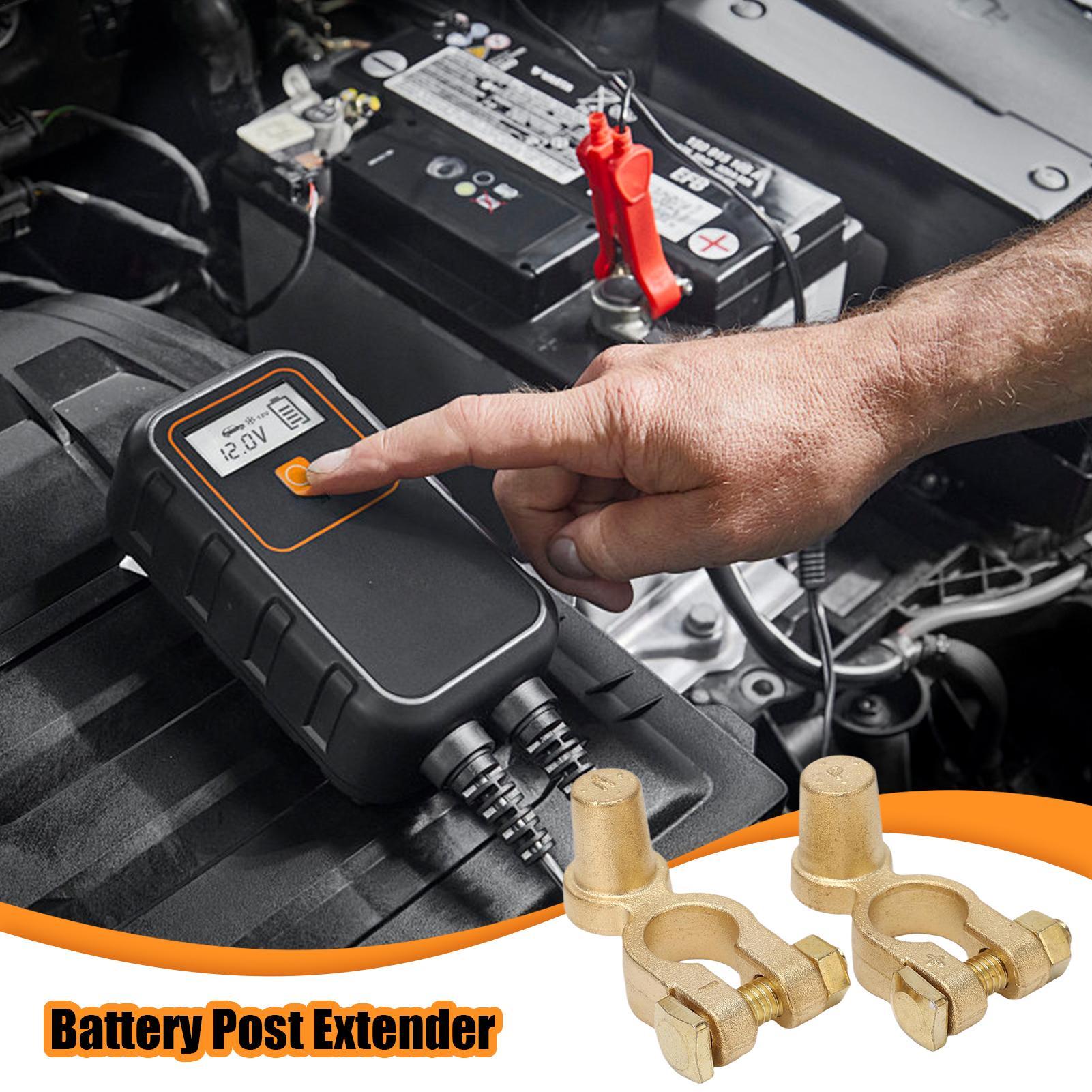 1 para zacisków akumulatora sa – Battery Terminal Clamps Quick Release Brass recenzja i cena