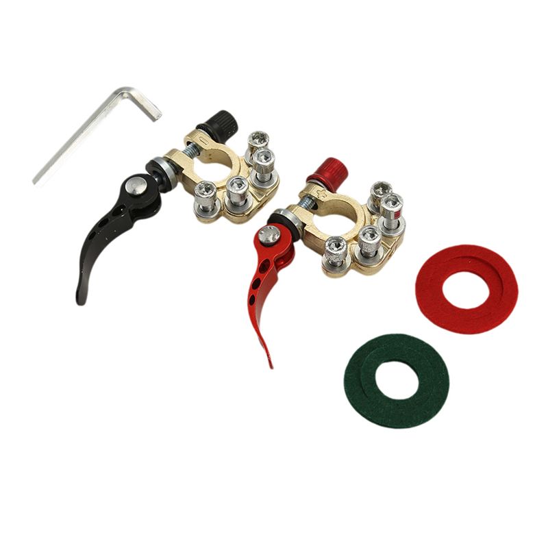 Zaciski akumulatora samochodow – Battery Terminal Clamps Quick Release Brass recenzja i cena