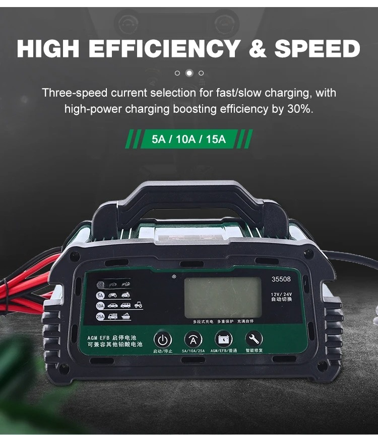 W pełni automatyczna, intelige – Lifepo4 Battery Charger Smart Automatic recenzja i cena