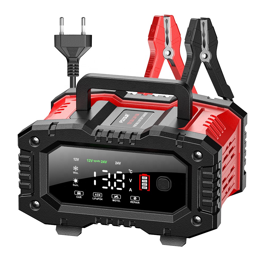 Ładowarka impulsowa do akumula – Smart Car Battery Charger 12V 24V 20A recenzja i cena