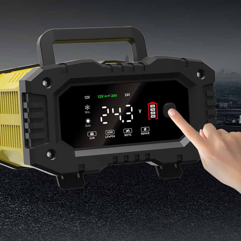 Ładowarka motocyklowa samochod – Smart Car Battery Charger 12V 24V 20A recenzja i cena