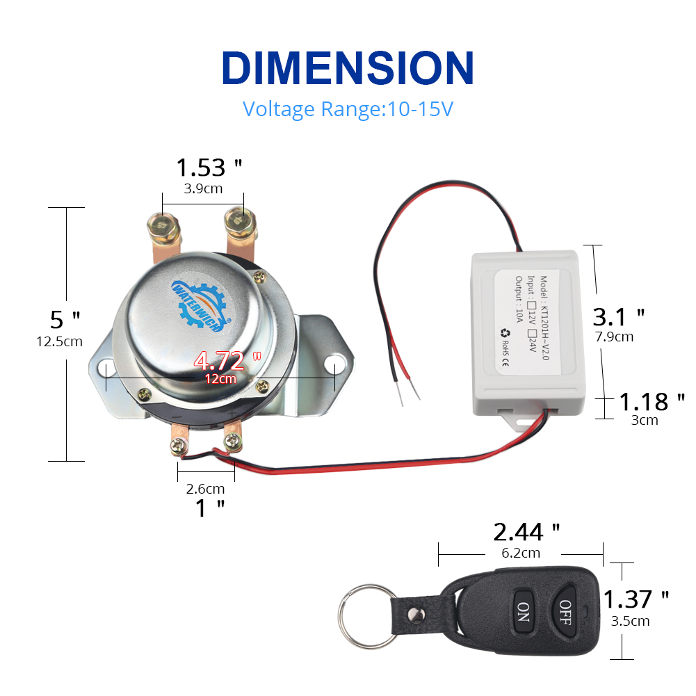 Zasilacz 12V 24V Przełącznik a – Battery Disconnect Switch Master Cut Off recenzja i cena