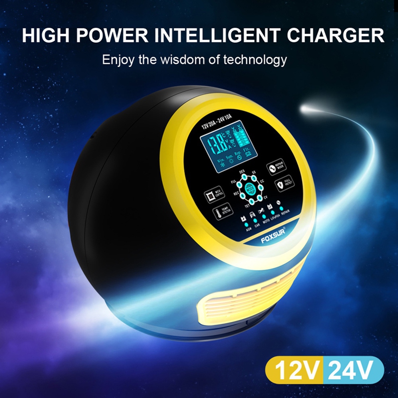 Super wyprzedaż! Ładowarka do  – Smart Car Battery Charger 12V 24V 20A recenzja i cena
