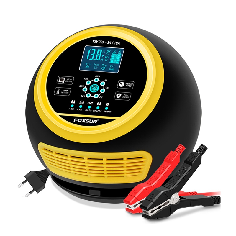Super wyprzedaż! Ładowarka do  – Smart Car Battery Charger 12V 24V 20A recenzja i cena