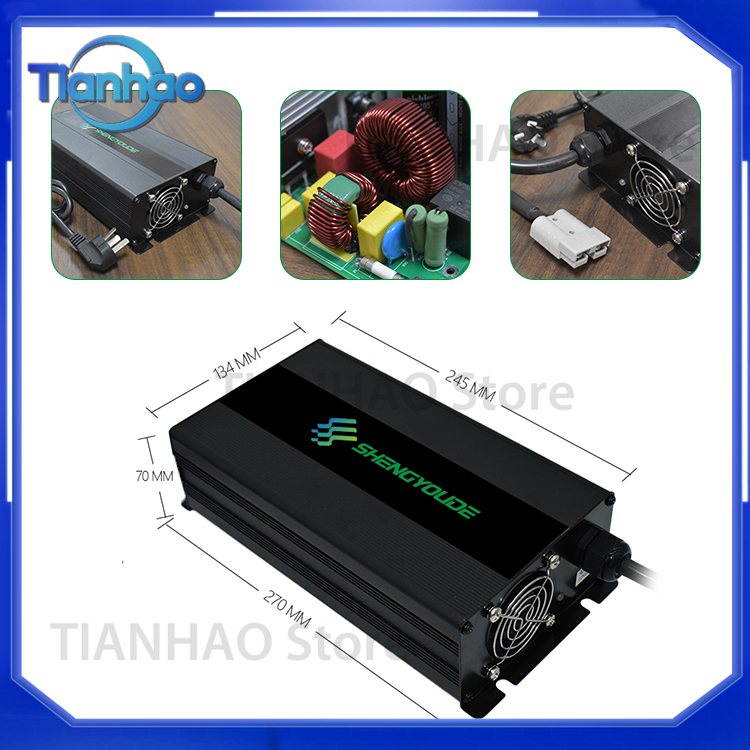 Automatyczna inteligentna łado – Lifepo4 Battery Charger Smart Automatic recenzja i cena