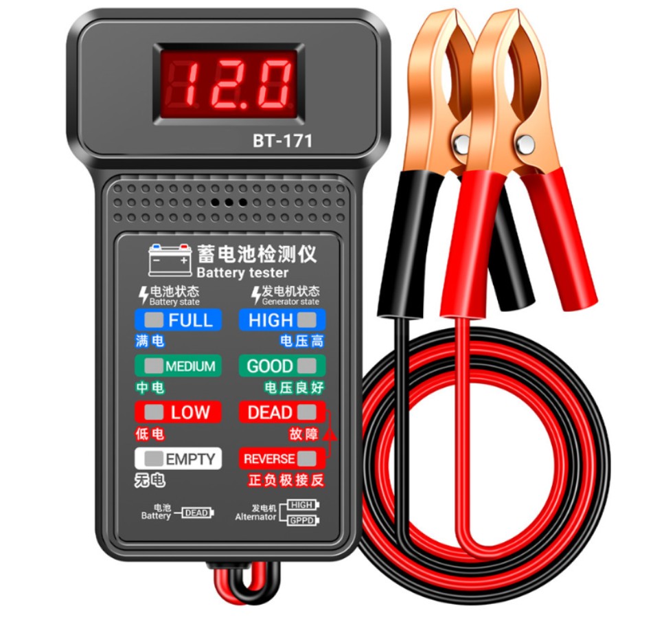 Tester akumulatorów samochodow – Car Battery Load Tester Digital Cranking recenzja i cena