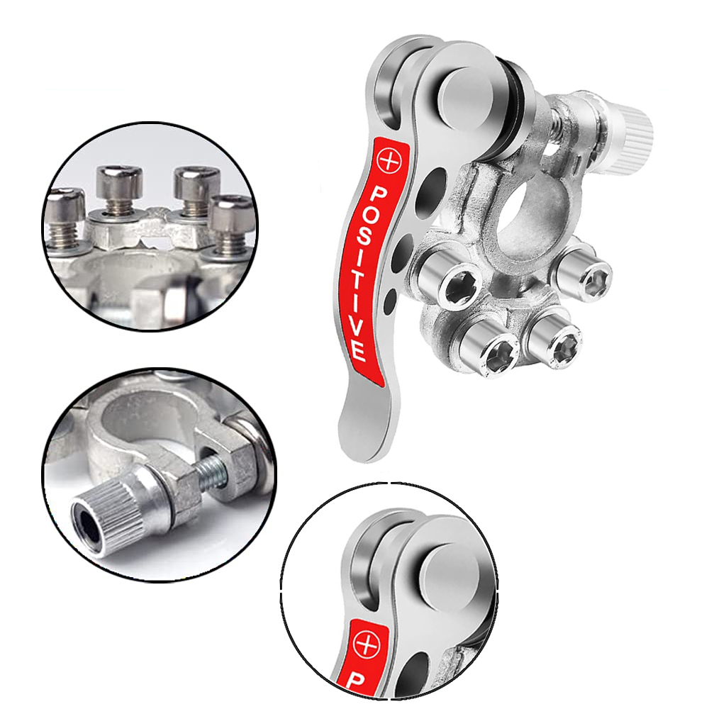 Zacisk akumulatora samochodowe – Battery Terminal Clamps Quick Release Brass recenzja i cena