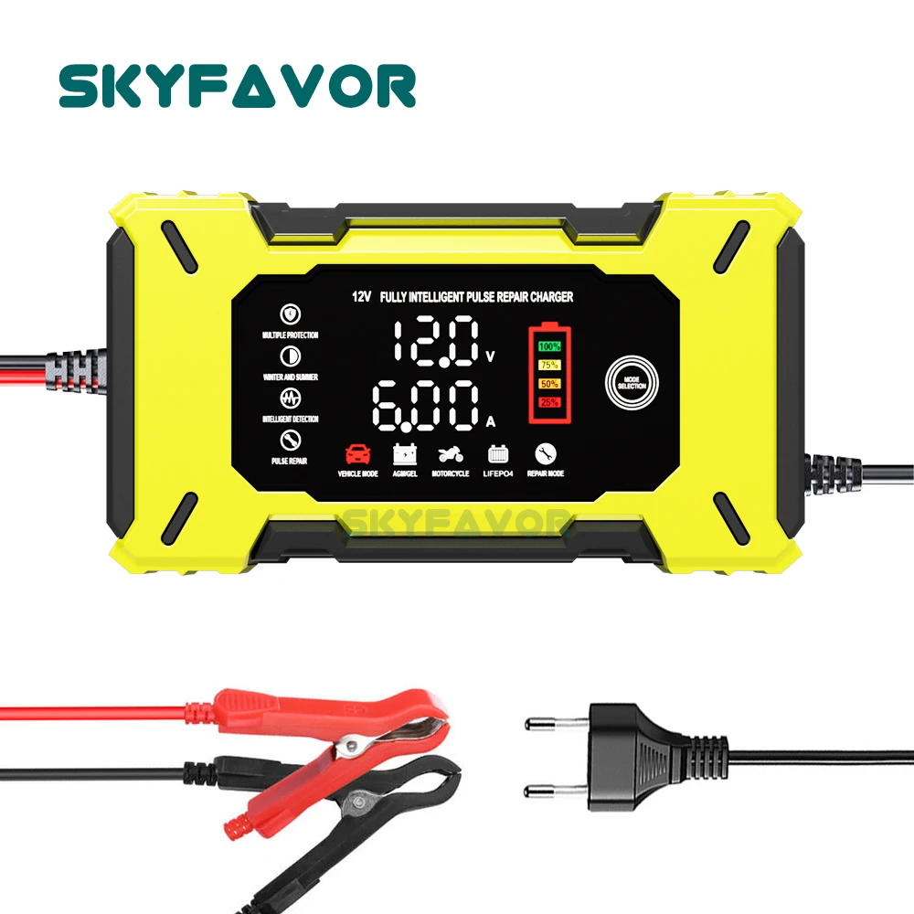Automatyczna inteligentna łado – Lifepo4 Battery Charger Smart Automatic recenzja i cena