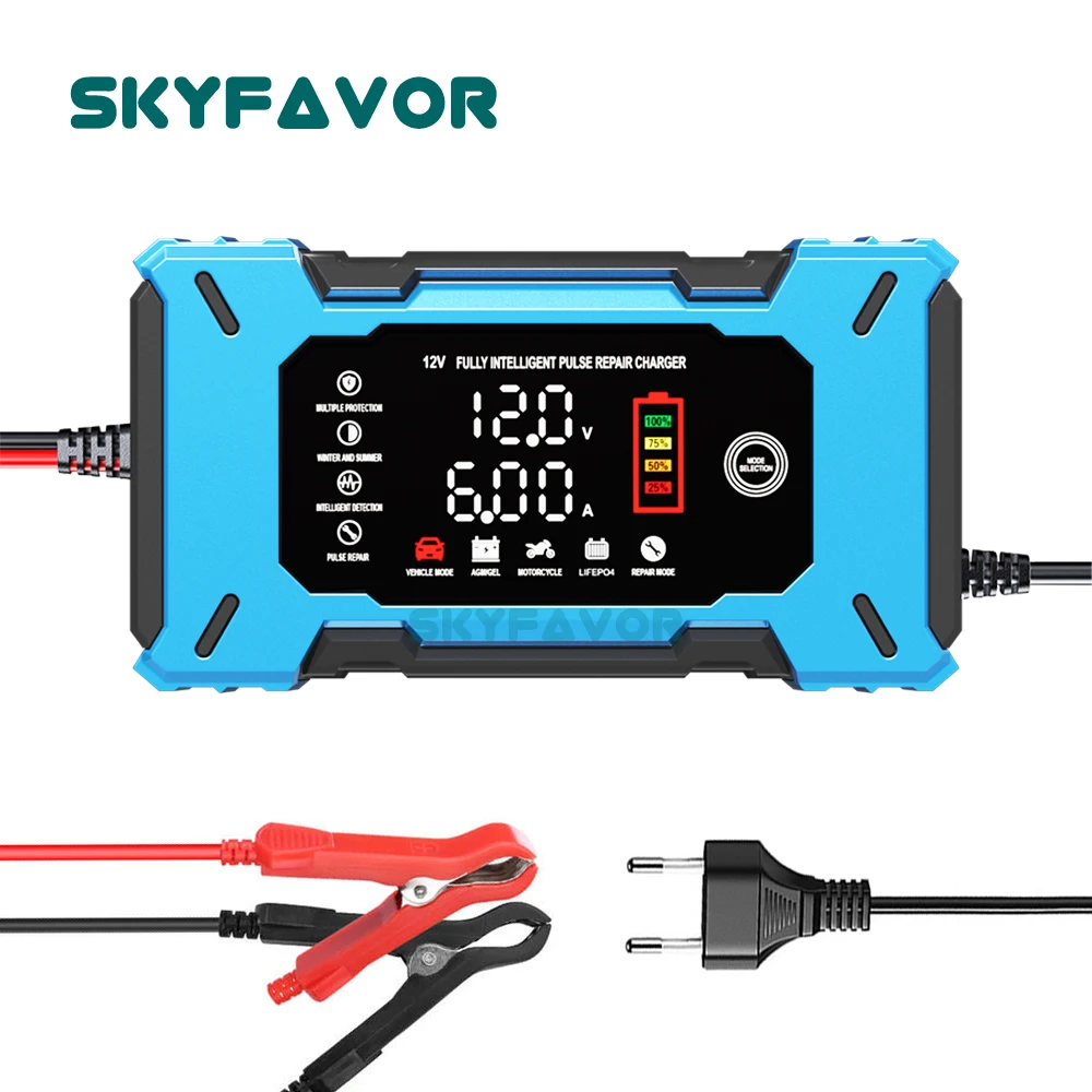 Automatyczna inteligentna łado – Lifepo4 Battery Charger Smart Automatic recenzja i cena