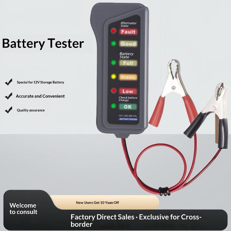 【CMO】Mini tester akumulatora s – Alternator Tester Digital Diagnostic Tool recenzja i cena