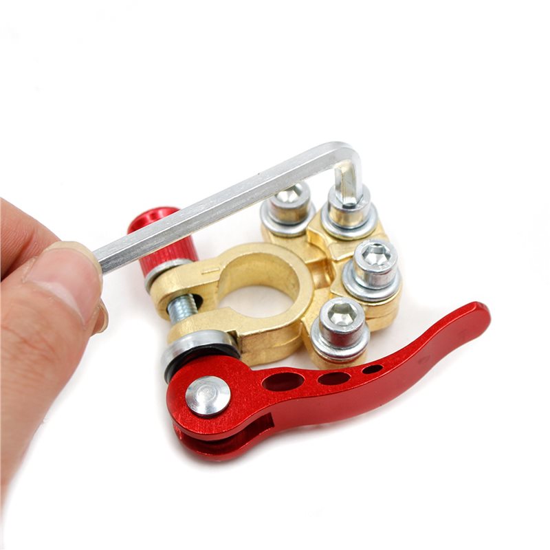 Zaciski akumulatora samochodow – Battery Terminal Clamps Quick Release Brass recenzja i cena