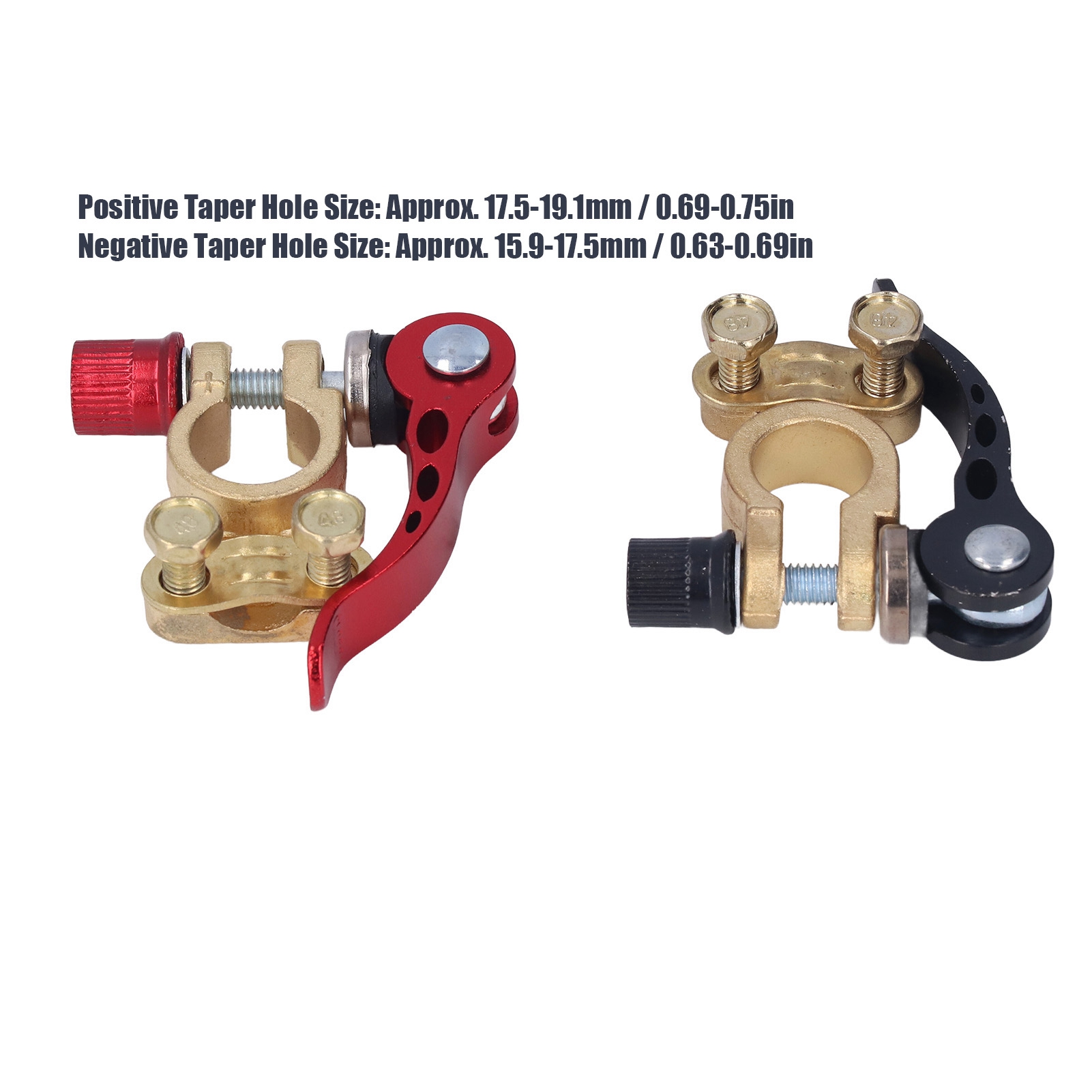 2 SZT. Złącze Akumulatora Samo – Battery Terminal Clamps Quick Release Brass recenzja i cena