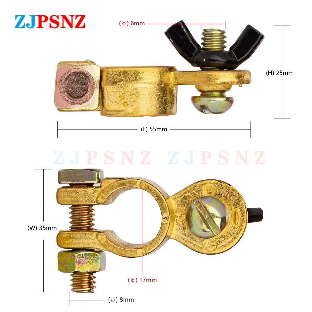 Złącze terminala akumulatora s – Battery Terminal Clamps Quick Release Brass recenzja i cena