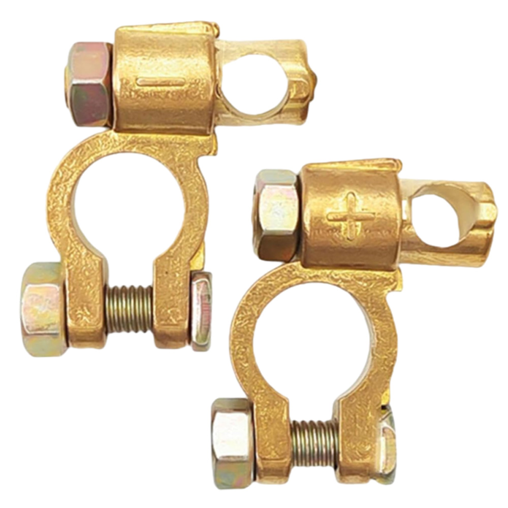 Zaciski akumulatorowe 12V, szy – Battery Terminal Clamps Quick Release Brass recenzja i cena