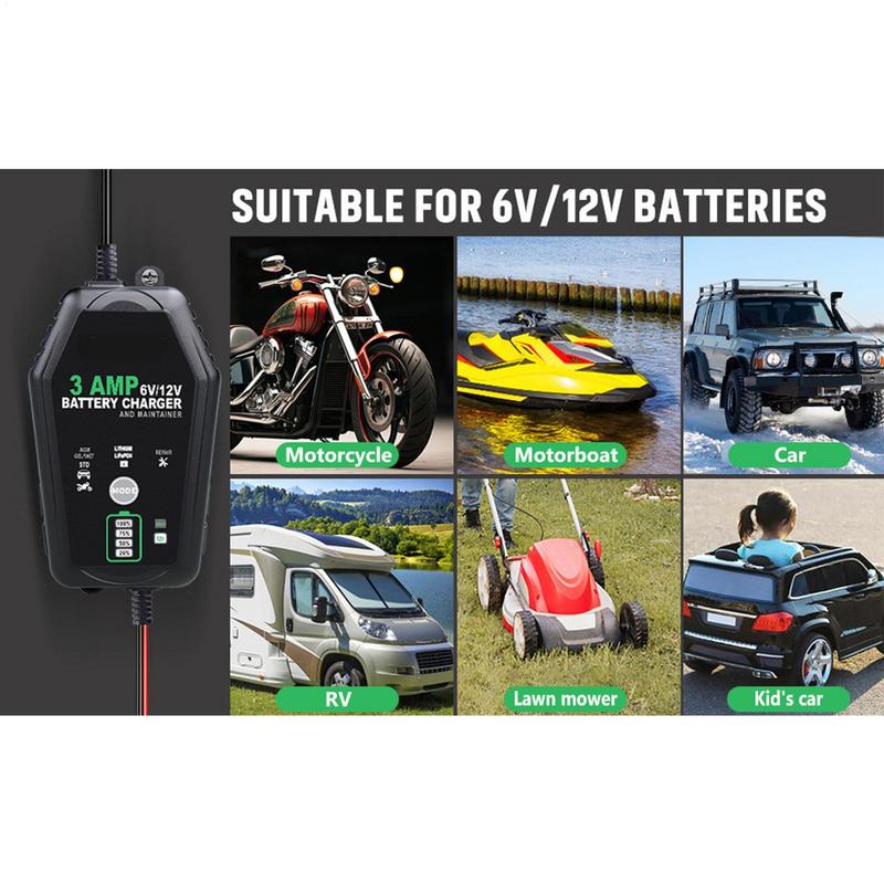 3000mA 6V 12V W pełni automaty – Lifepo4 Battery Charger Smart Automatic recenzja i cena