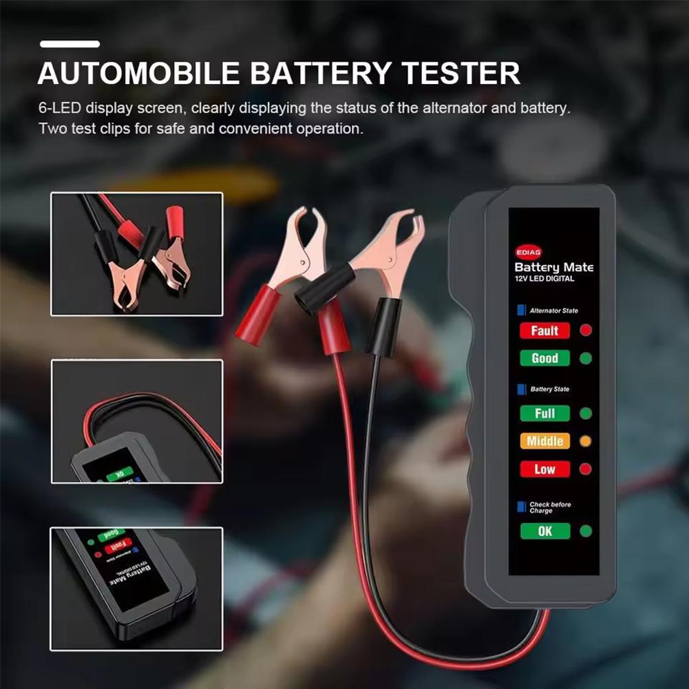 Tester akumulatora samochodowe – Alternator Tester Digital Diagnostic Tool recenzja i cena